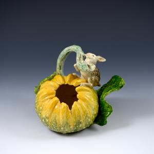 Coniglietto su zucca